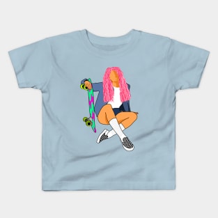 SK8 Girl Kids T-Shirt